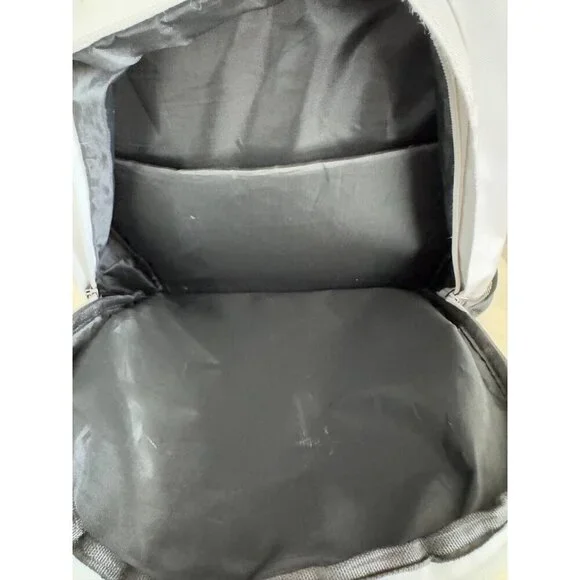 Velocity Gray Black Large Capacity Backpack Bookbag for Student - Picture 3 of 5